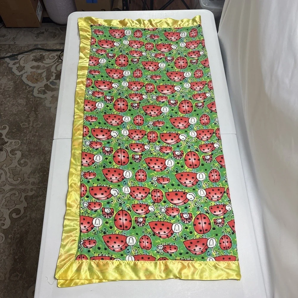 Handmade ladybug fleece